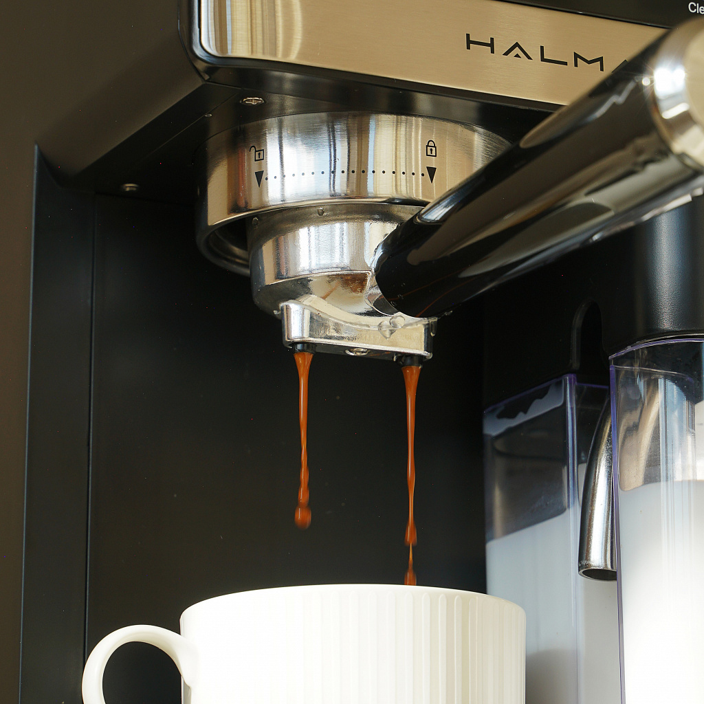Кофемашина рожковая Cappucino Station HCF-1350 - 12